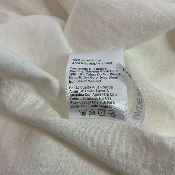 Risen Los Angeles Linen Blend Relaxed Fit Shirt - Picture 10 of 10